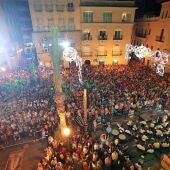 Plaza de Baix durante el pregón 