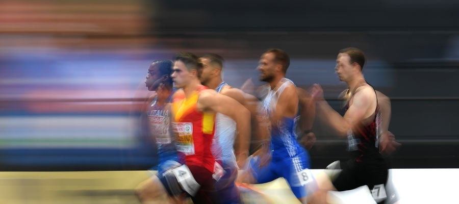 Bruno Hortelano durante los Campeonatos de Europa de Atletismo Bruno Hortelano durante los Campeonatos de Europa de Atletismo