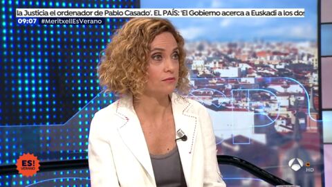 La ministra de Pol&iacute;tica Territorial, Meritxell Batet