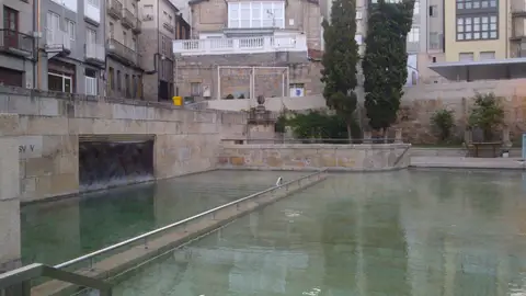 Crisis de coronavirus. Cierre de Ourense. Fuentes termales As Burgas Crisis de coronavirus. Cierre de Ourense y Barbadás