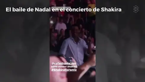 El sensual baile de Rafa Nadal en el concierto de Shakira: "¡Tiene algunos movimientos!" El sensual baile de Rafa Nadal en el concierto de Shakira: "¡Tiene algunos movimientos!"