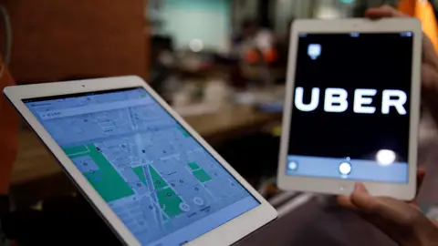 Aplicación de Uber Aplicación de Uber