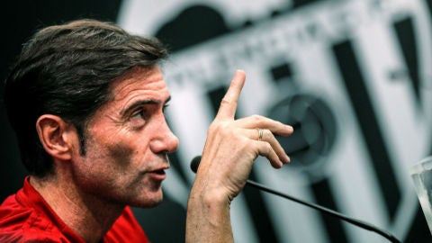 Deportes Antena 3 (18-08-18) Marcelino: "El Atl&eacute;tico tiene la ventaja de haber competido ya de forma oficial"