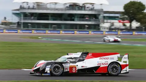 El Toyota número 8 de Fernando Alonso El Toyota número 8 de Fernando Alonso