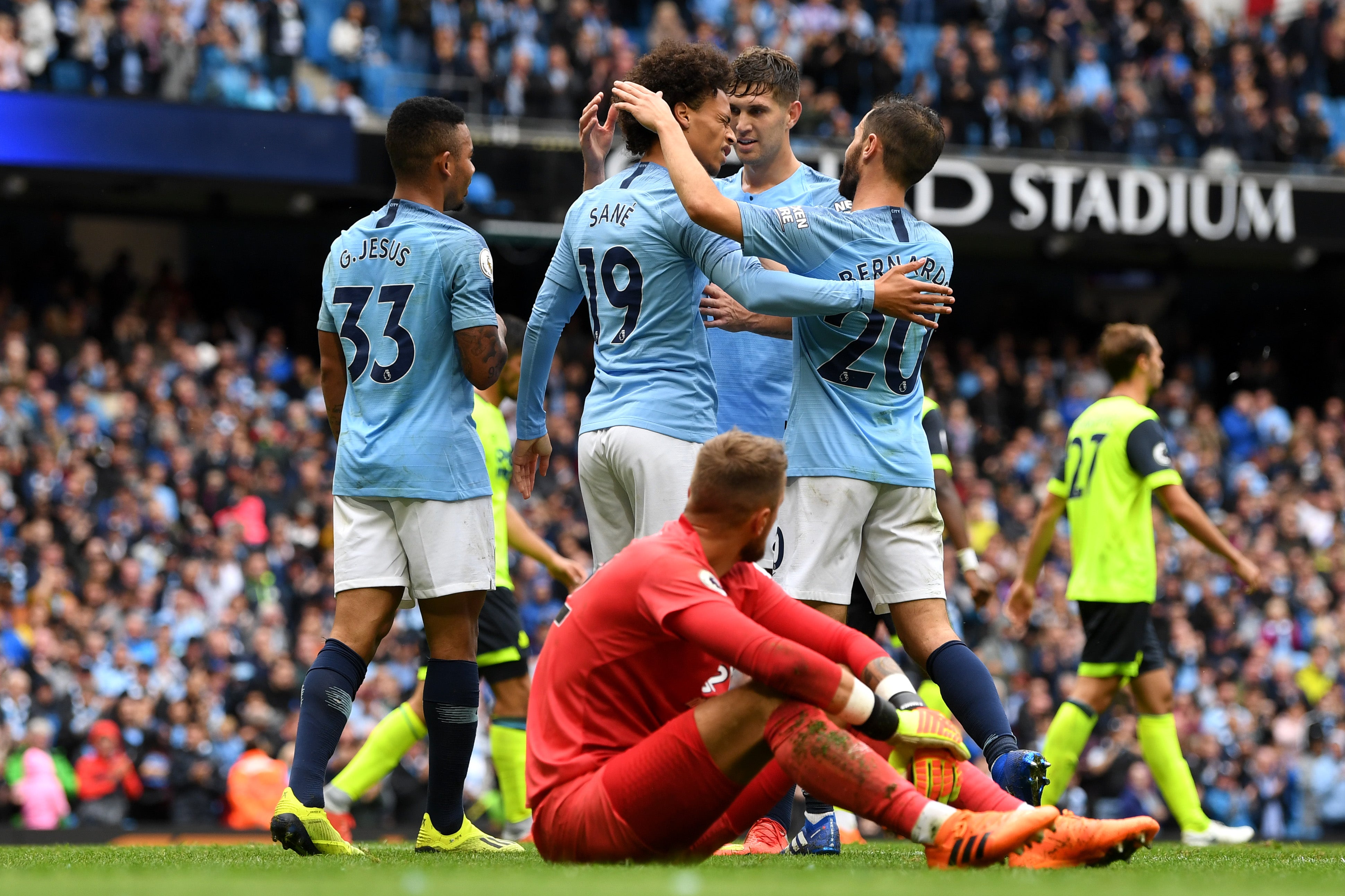 Victoria del Manchester City con hat trick de Agüero y exhibición de Silva Victoria del Manchester City con hat trick de Agüero y exhibición de Silva
