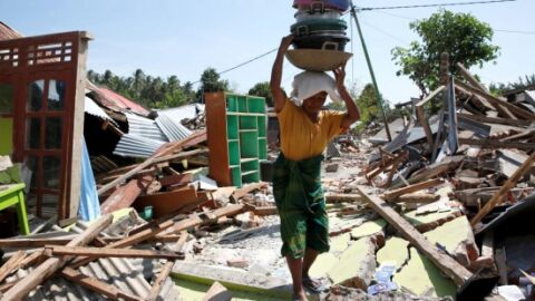 Nuevo terremoto en la isla de Lombok