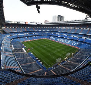 El estadio Santiago Bernabéu El estadio Santiago Bernabéu