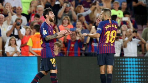 Messi celebra un gol ante el Alav&eacute;s
