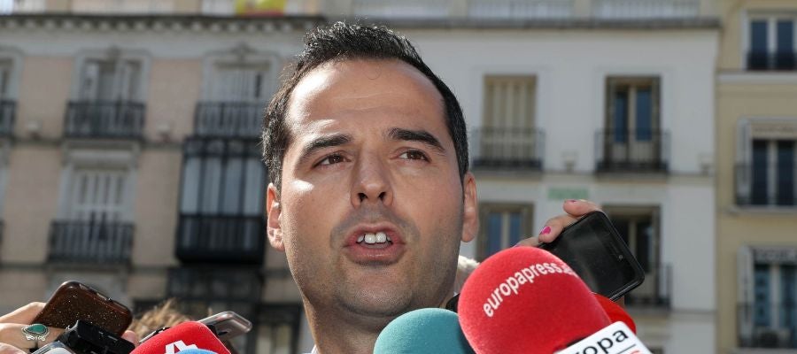El portavoz de Ciudadanos (Cs) en la Asamblea de Madrid, Ignacio Aguado El portavoz de Ciudadanos (Cs) en la Asamblea de Madrid, Ignacio Aguado