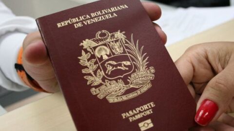 Pasaporte venezolano