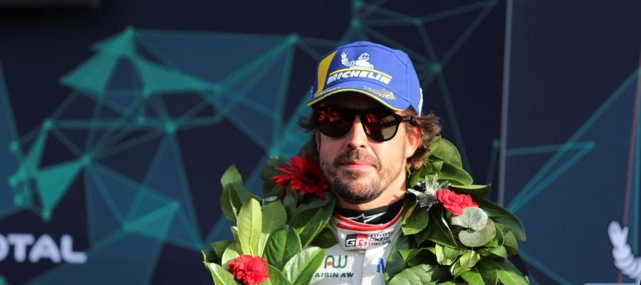 Fernando Alonso, tras la victoria en las seis horas de Silverstone Fernando Alonso, tras la victoria en las seis horas de Silverstone