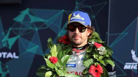 Fernando Alonso, tras la victoria en las seis horas de Silverstone