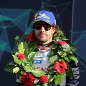 Fernando Alonso, tras la victoria en las seis horas de Silverstone