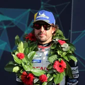 Fernando Alonso, tras la victoria en las seis horas de Silverstone Fernando Alonso, tras la victoria en las seis horas de Silverstone