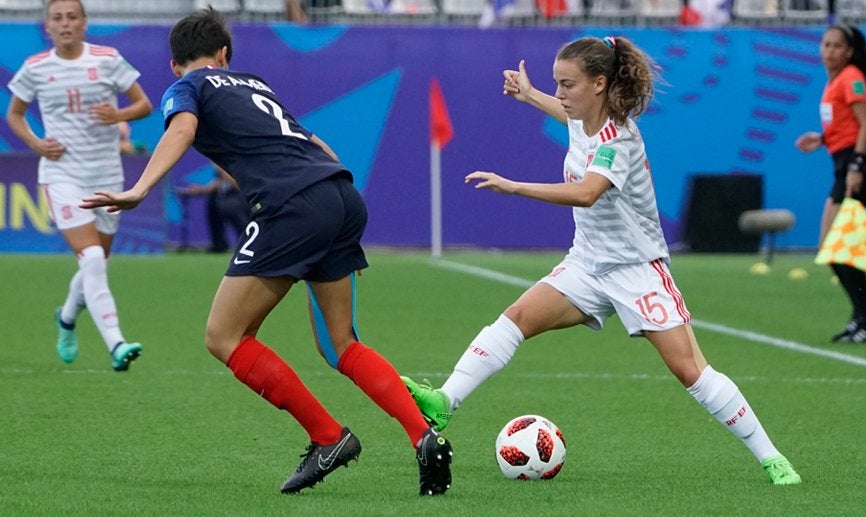 La Selección española de fútbol femenino logra un histórico pase a la final del Mundial Sub 20 La Selección española de fútbol femenino logra un histórico pase a la final del Mundial Sub 20