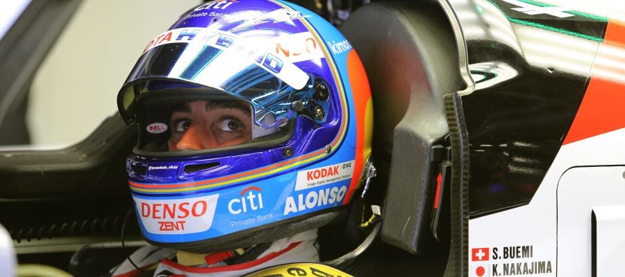 Fernando Alonso, durante las Seis Horas de Silverstone Fernando Alonso, durante las Seis Horas de Silverstone