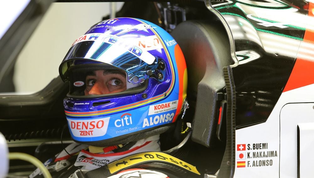 Fernando Alonso, durante las Seis Horas de Silverstone