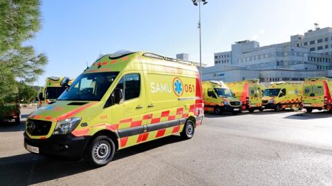 Ambulancias del SAMU 061