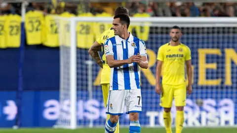 Juanmi, durante el partido contra el Villarreal Juanmi, durante el partido contra el Villarreal