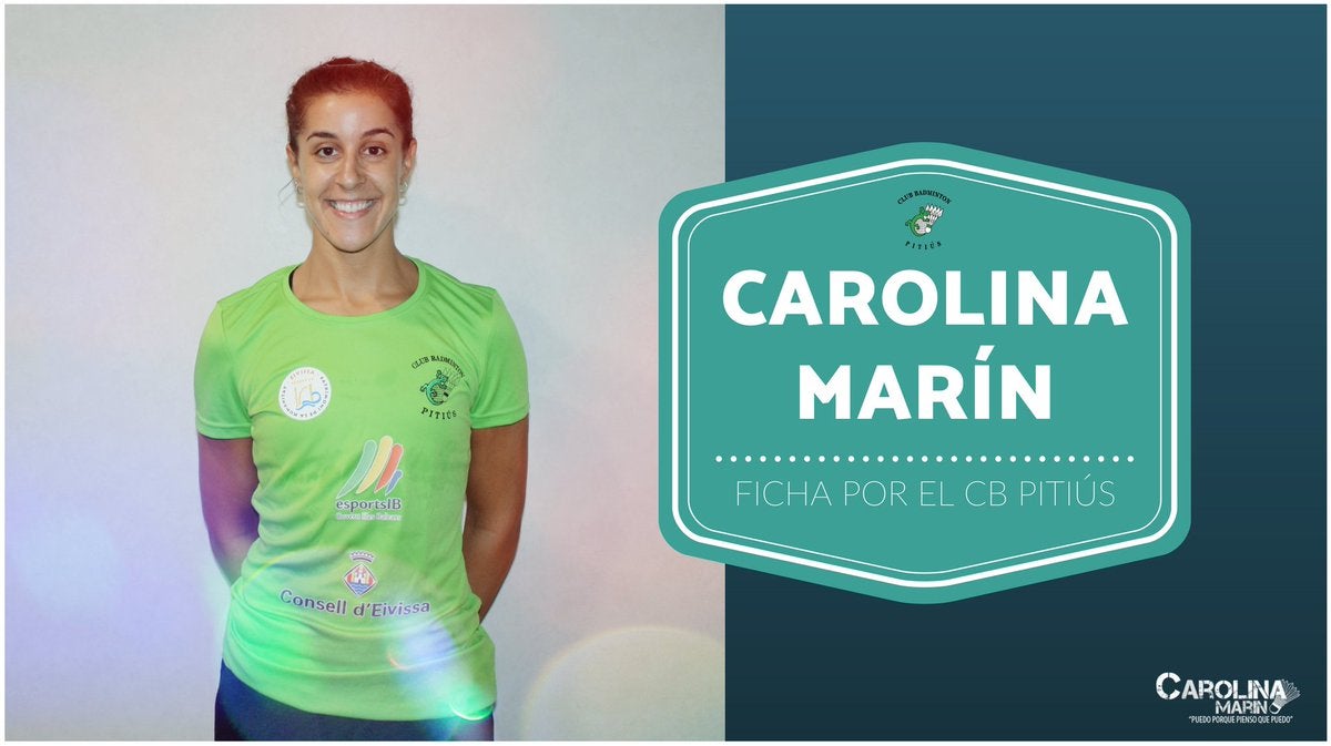 Carolina Marín vuelve a la Liga Nacional de bádminton: ficha por el Club Pitiús de Ibiza Carolina Marín vuelve a la Liga Nacional de bádminton: ficha por el Club Pitiús de Ibiza