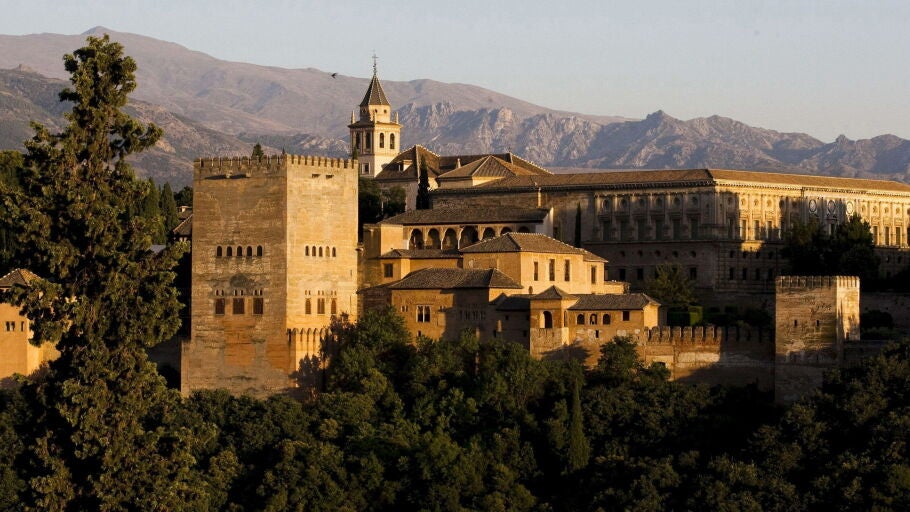 Vista panor&aacute;mica de la Alhambra de Granada