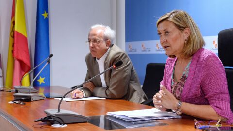 La consejera de Econom&iacute;a y Hacienda, Pilar del Olmo
