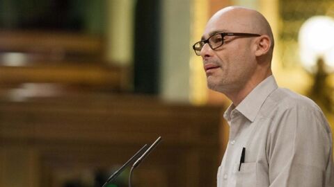 Txema Guijarro en el Congreso