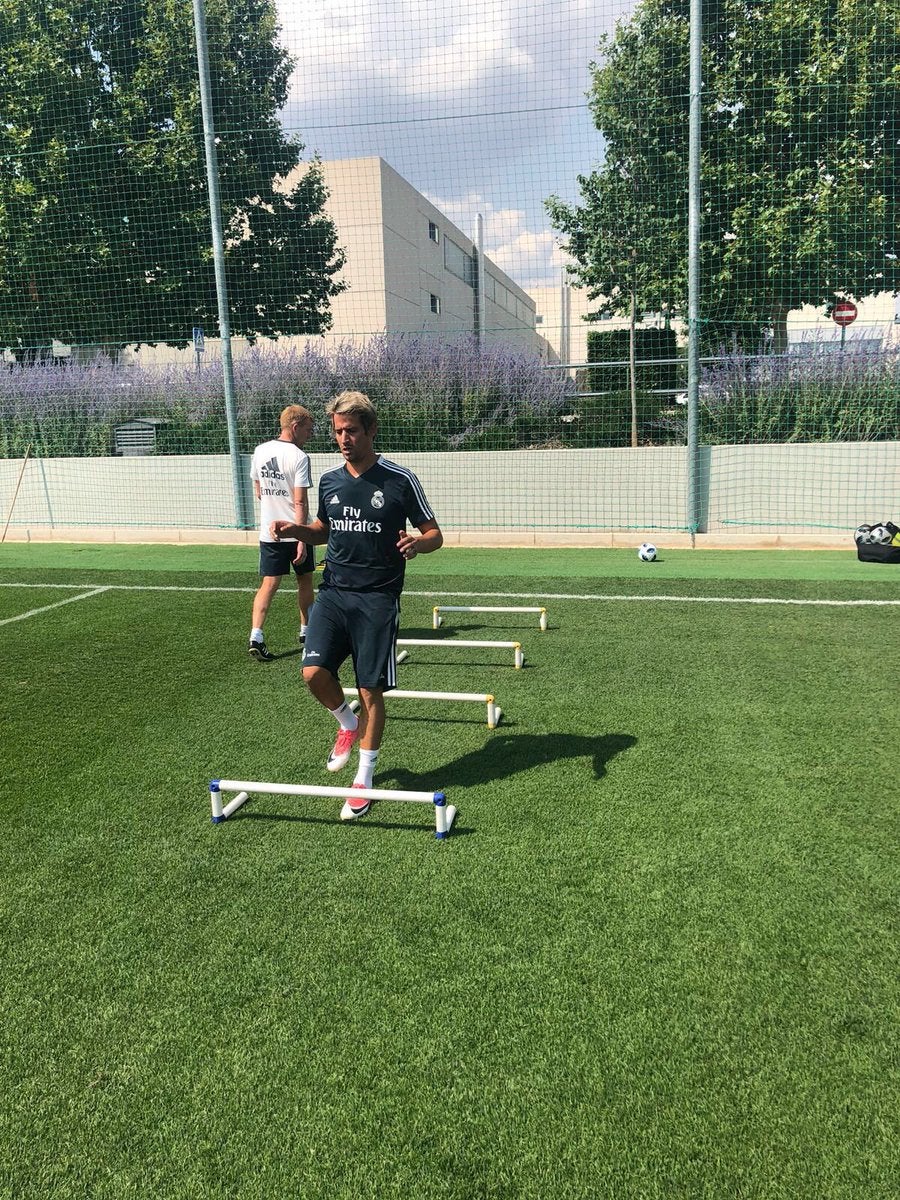Coentrao vuelve a los entrenamientos con el Real Madrid y da un 'palo' a la prensa Coentrao vuelve a los entrenamientos con el Real Madrid y da un 'palo' a la prensa