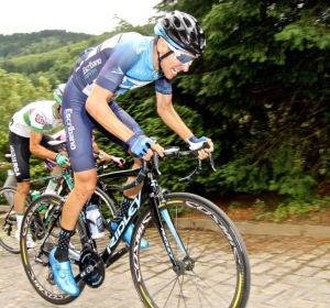 Óscar Cabedo, debutante en la Vuelta. Óscar Cabedo, debutante en la Vuelta.