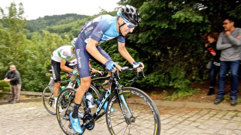 &Oacute;scar Cabedo, debutante en la Vuelta. 