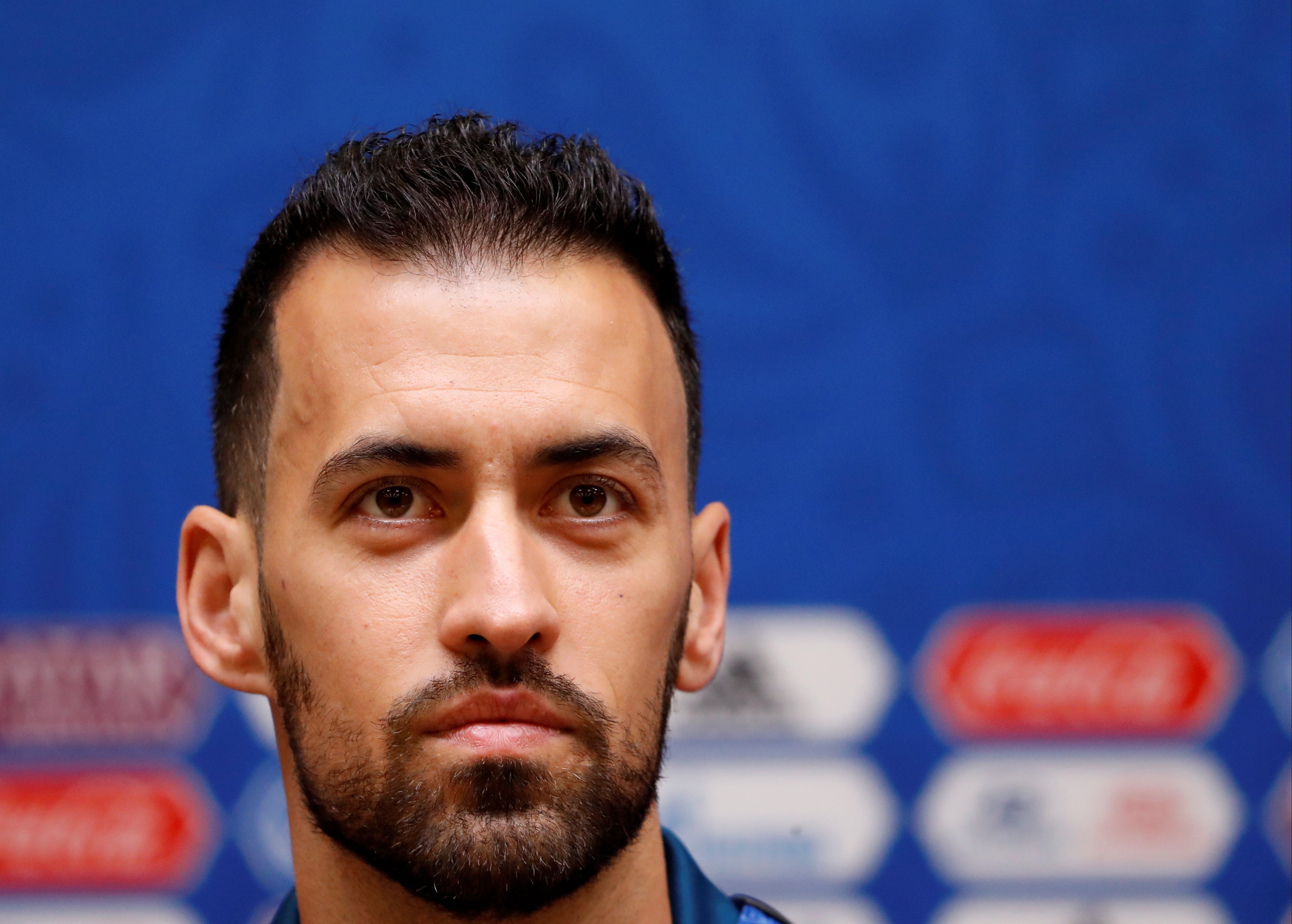 Busquets, sobre la polémica entre Piqué y el Espanyol: "Hay que tener sentido del humor" Busquets, sobre la polémica entre Piqué y el Espanyol: "Hay que tener sentido del humor"