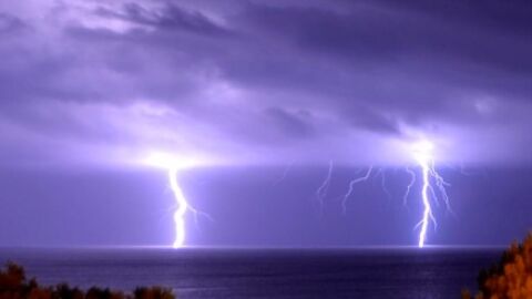 Imagen de archivo de una tormenta