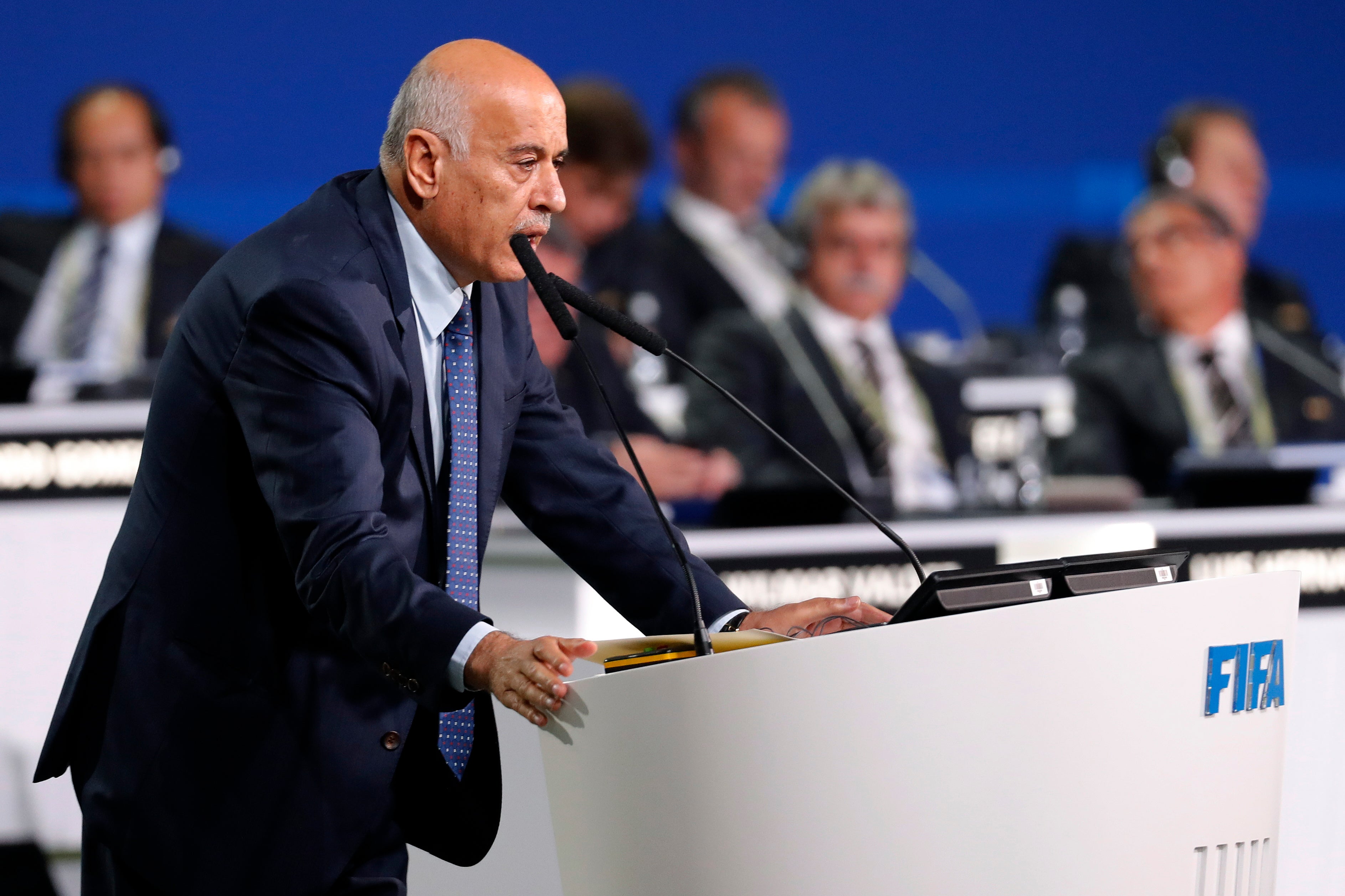 El presidente de la federación palestina de fútbol, sancionado por incitar al odio y la violencia hacia Messi El presidente de la federación palestina de fútbol, sancionado por incitar al odio y la violencia hacia Messi