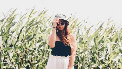Patricia García y el gorro pescador Donkeycool