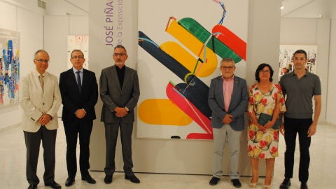 Inauguraci&oacute;n de la Exposici&oacute;n Internacional de Artes Pl&aacute;sticas en Valdepe&ntilde;as