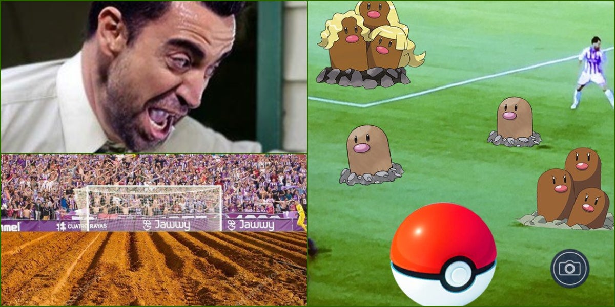 Los mejores memes del estado del césped del José Zorrilla en el Valladolid - Barcelona Los mejores memes del estado del césped del José Zorrilla en el Valladolid - Barcelona