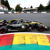 Carlos Sainz, rodando con su Renault en Spa Carlos Sainz, rodando con su Renault en Spa