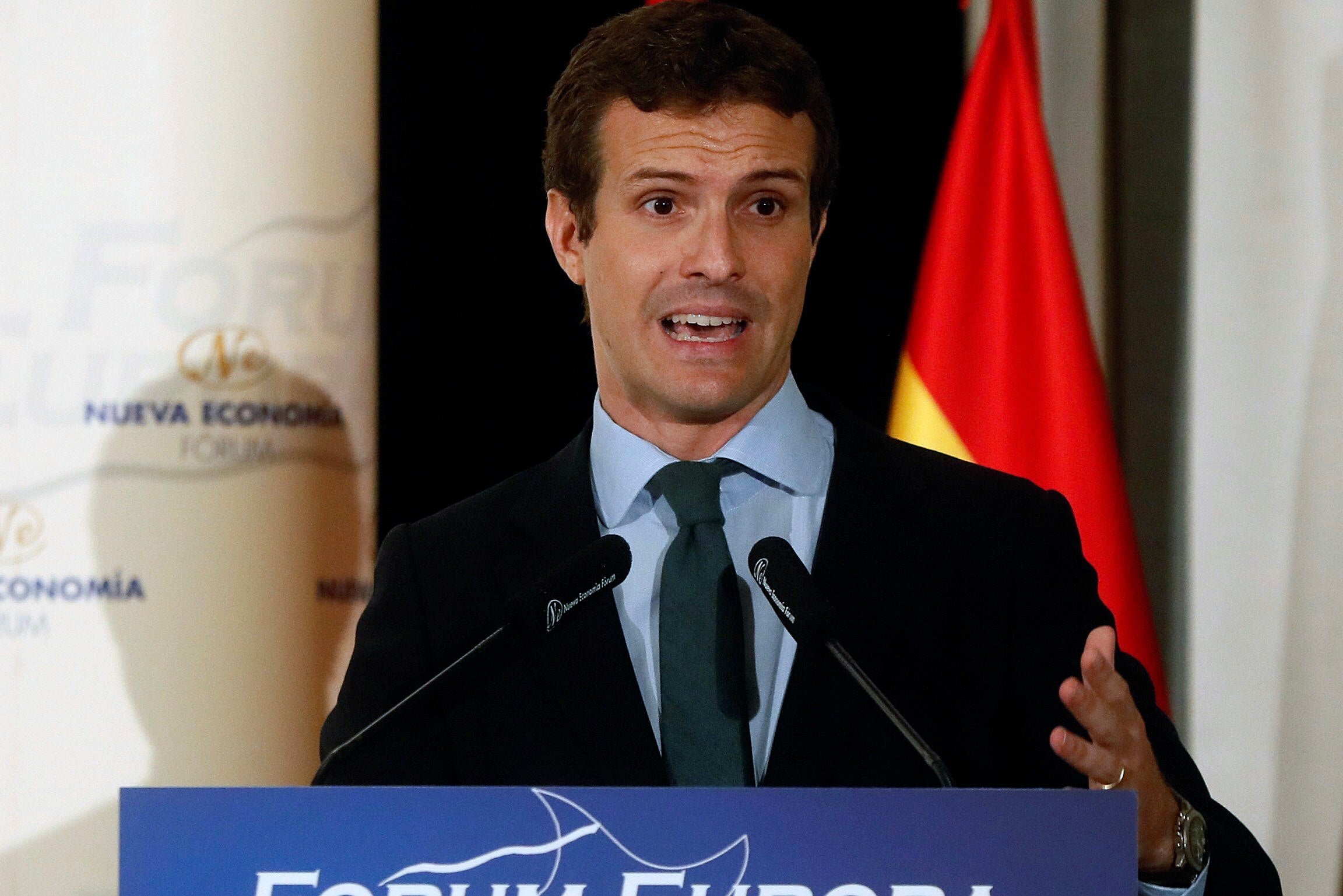 Casado advierte de que en la UE no hay recursos para todos los inmigrantes Casado advierte de que en la UE no hay recursos para todos los inmigrantes