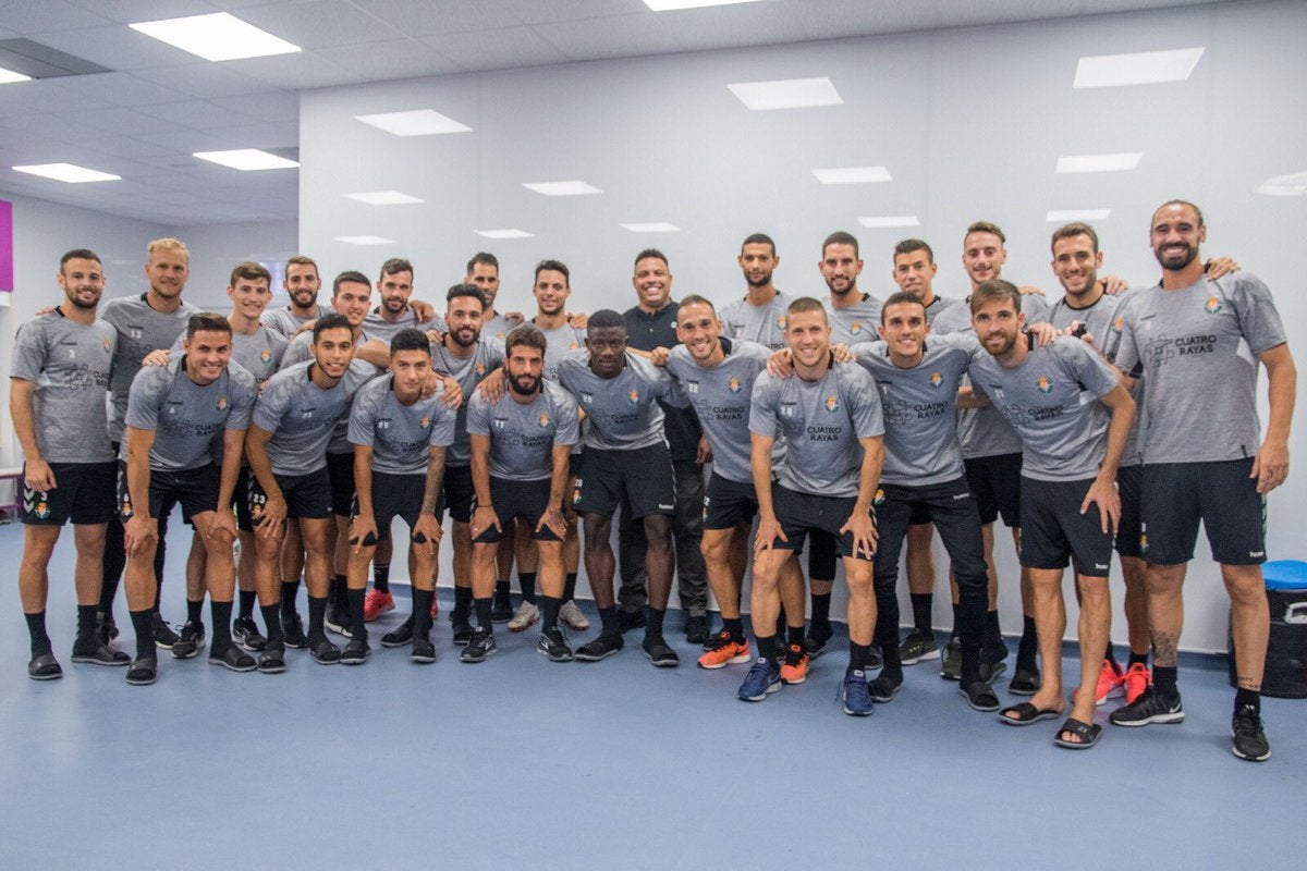 Ronaldo conoce a la plantilla del Valladolid: "Estamos motivados para que sea una gran temporada" Ronaldo conoce a la plantilla del Valladolid: "Estamos motivados para que sea una gran temporada"