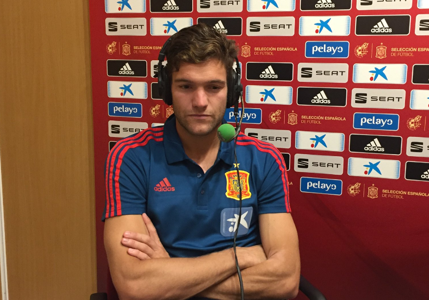 Marcos Alonso: "Si antes no venía a la Selección era por decisión de Julen y su equipo, no había nada más detrás" Marcos Alonso: "Si antes no venía a la Selección era por decisión de Julen y su equipo, no había nada más detrás"