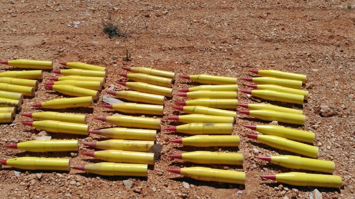 La Guardia Civil destruye dieciocho cohetes antigranizo en Bolaños de Calatrava La Guardia Civil destruye dieciocho cohetes antigranizo en Bolaños de Calatrava