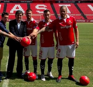 Raúl Albentosa en Nástic Raúl Albentosa en Nástic