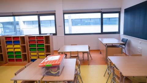 Aula de Infantil del nuevo colegio de Miguelturra