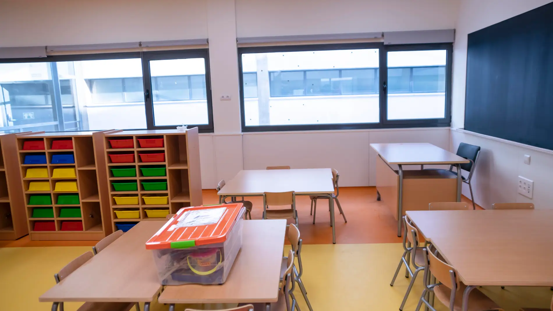 Aula de Infantil del nuevo colegio de Miguelturra Aula de Infantil del nuevo colegio de Miguelturra