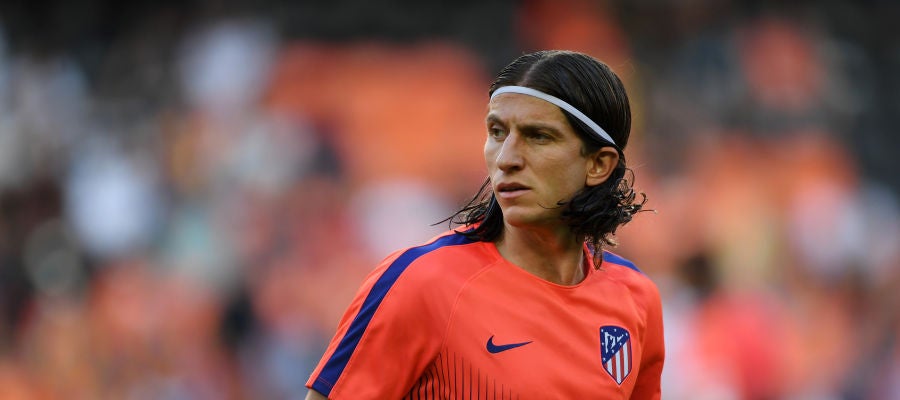Filipe Luis, jugador del Atlético de Madrid Filipe Luis, jugador del Atlético de Madrid