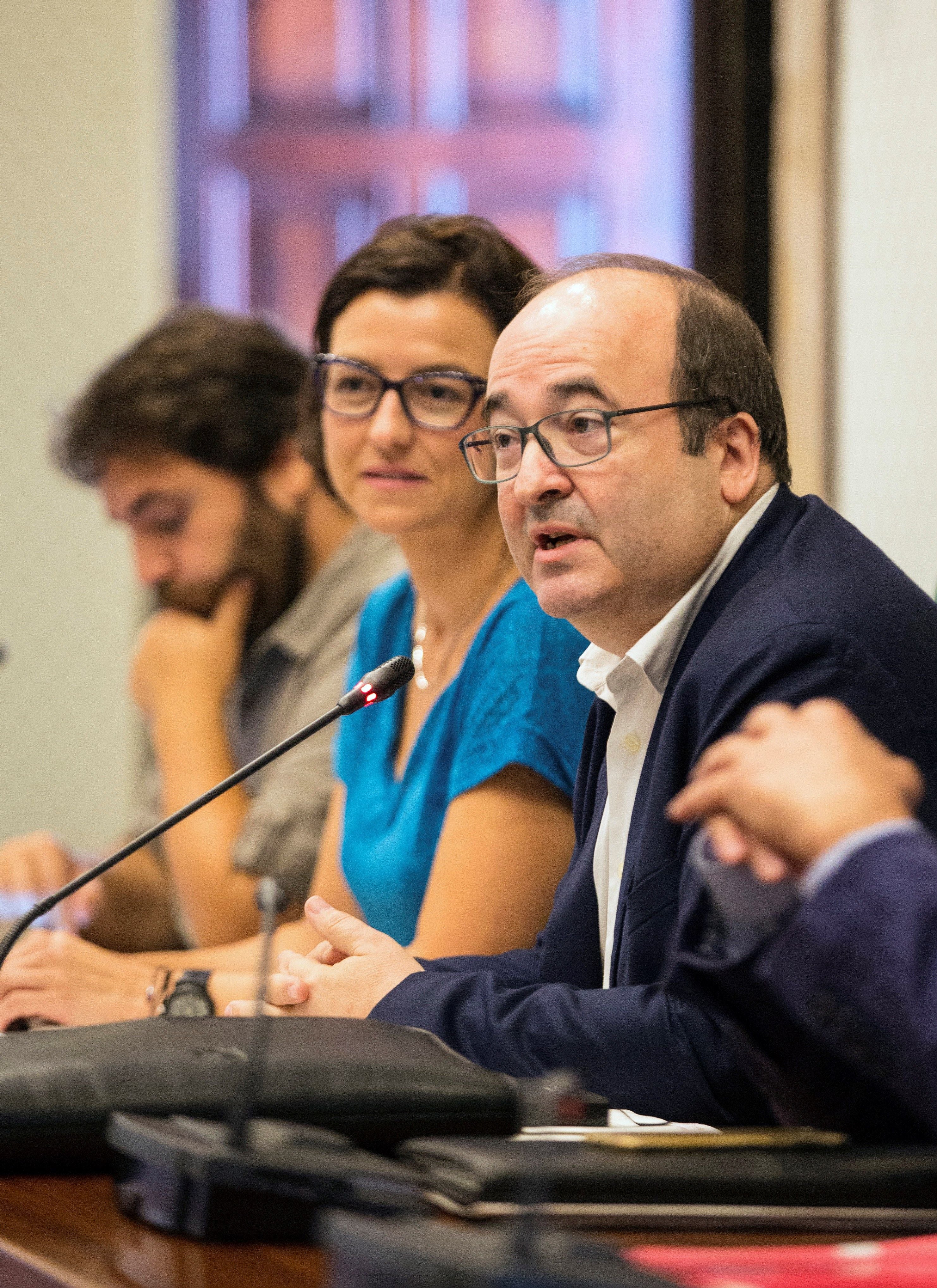 Iceta: "La prisión preventiva de los soberanistas está durando demasiado" Iceta: "La prisión preventiva de los soberanistas está durando demasiado"