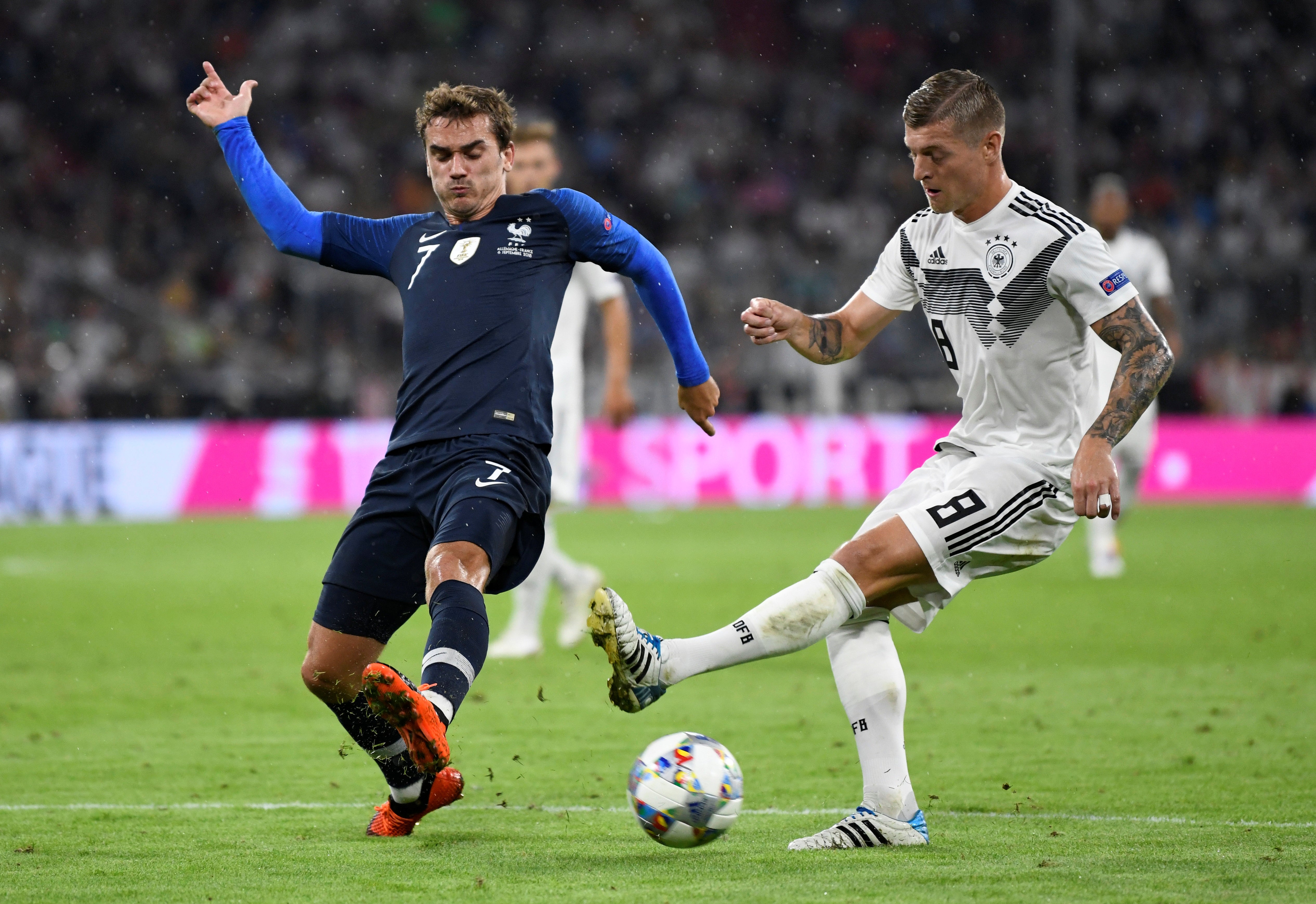 Alemania y Francia acaban en tablas en el duelo entre las dos últimas campeones del mundo Alemania y Francia acaban en tablas en el duelo entre las dos últimas campeones del mundo
