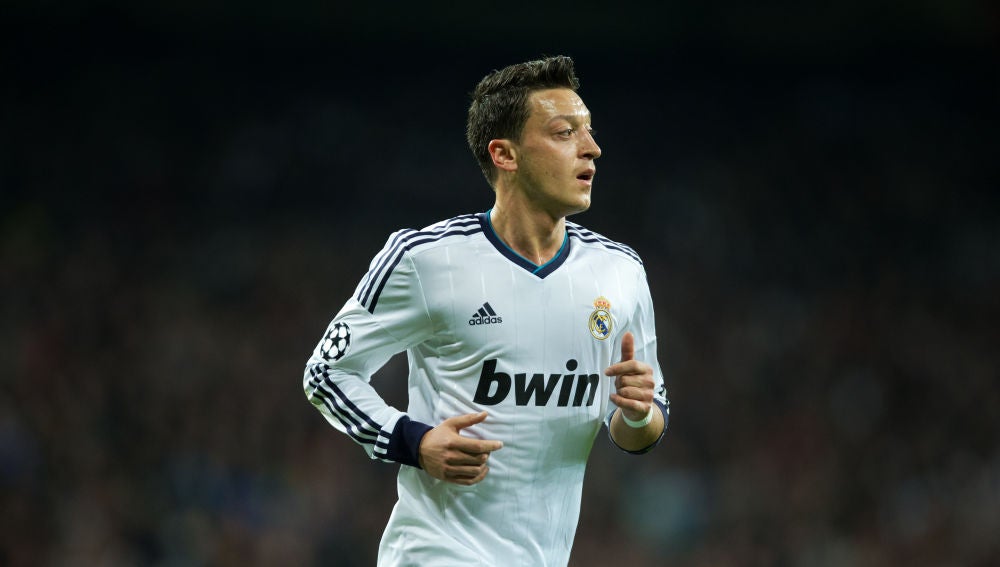 Özil, durante su etapa en el Real Madrid