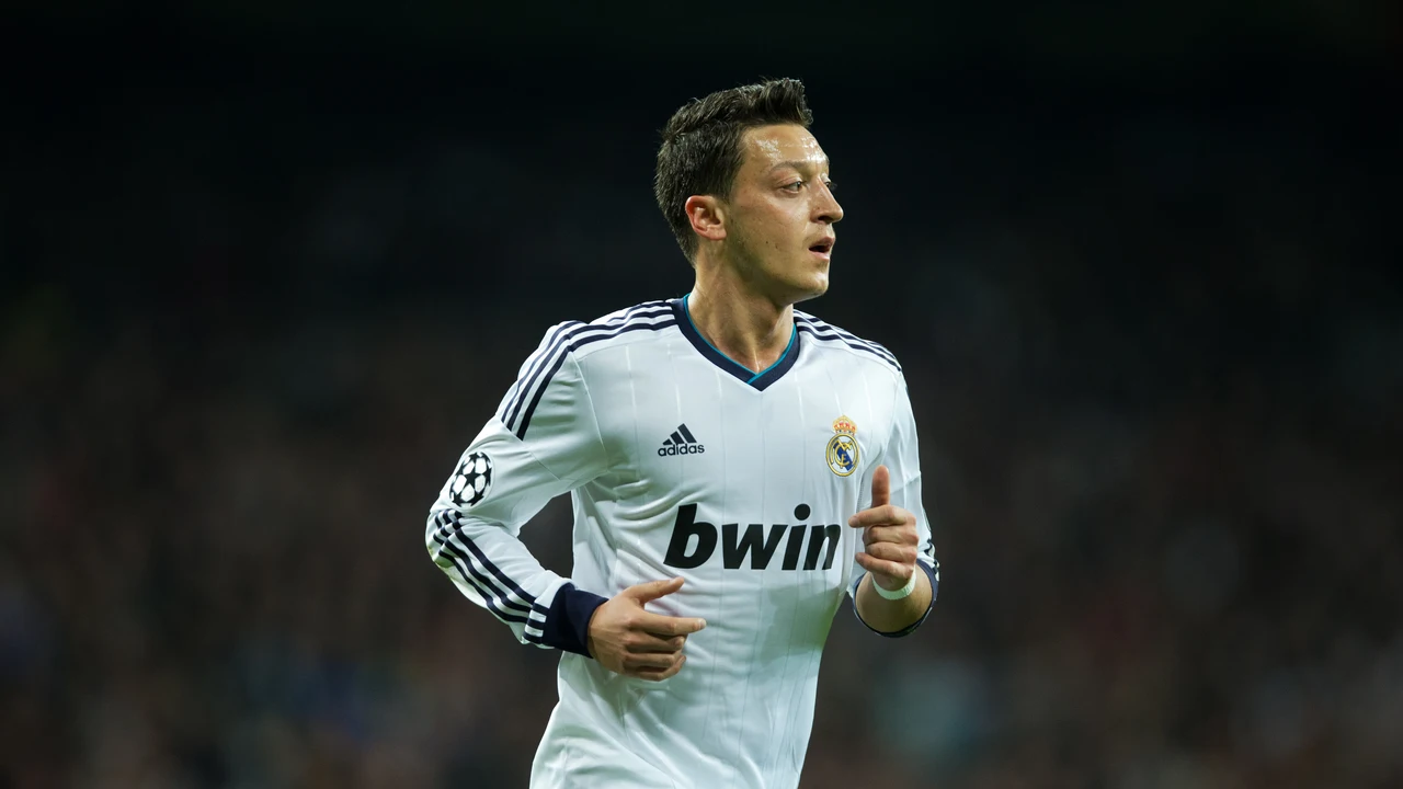 Özil, durante su etapa en el Real Madrid