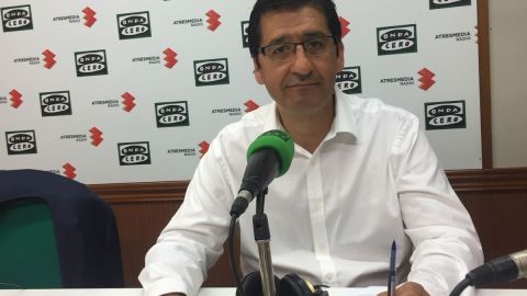 Jos&eacute; Manuel Caballero, durante la entrevista en Onda Cero C.Real